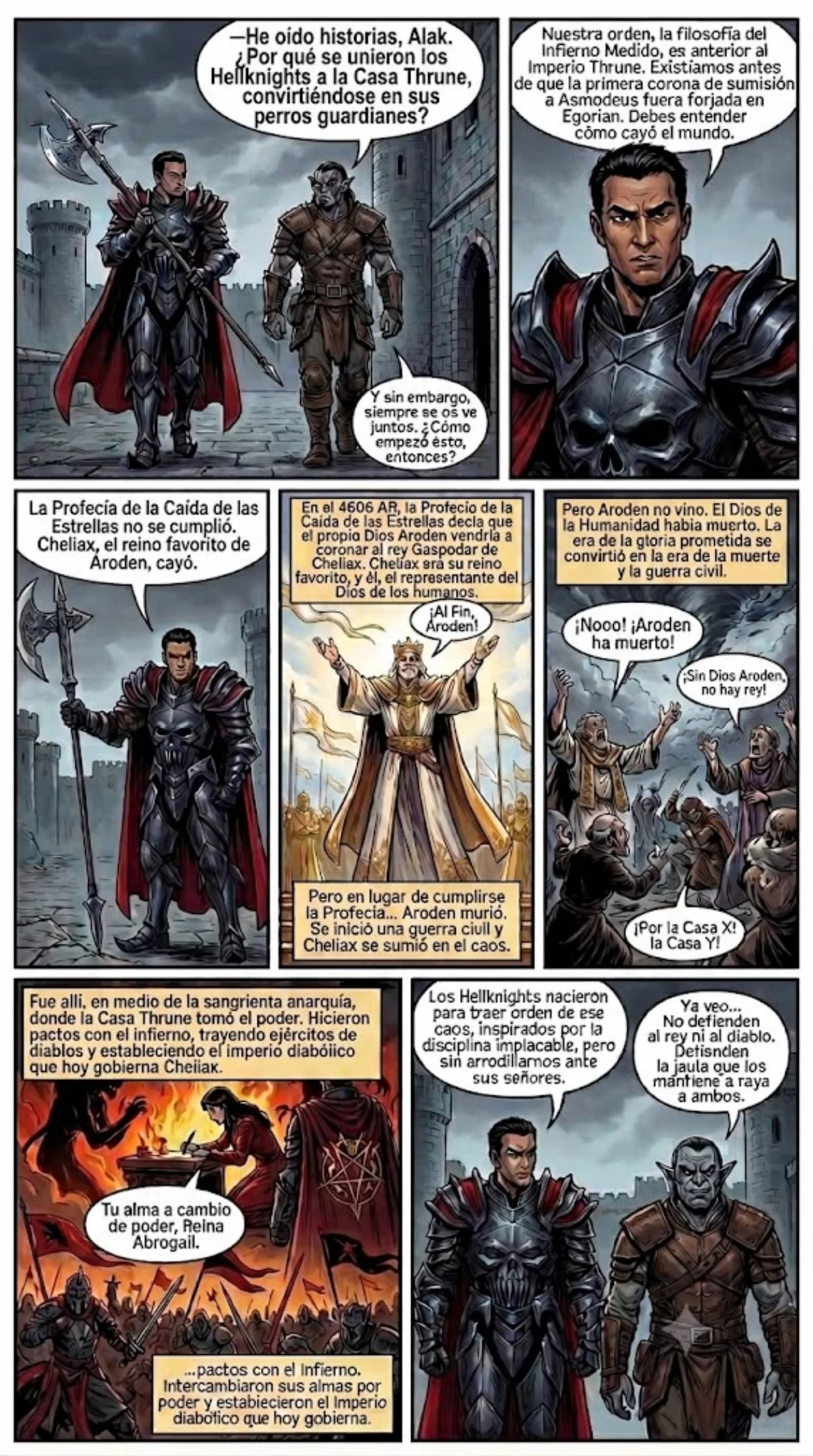 Alak: El origen de los Hellknights