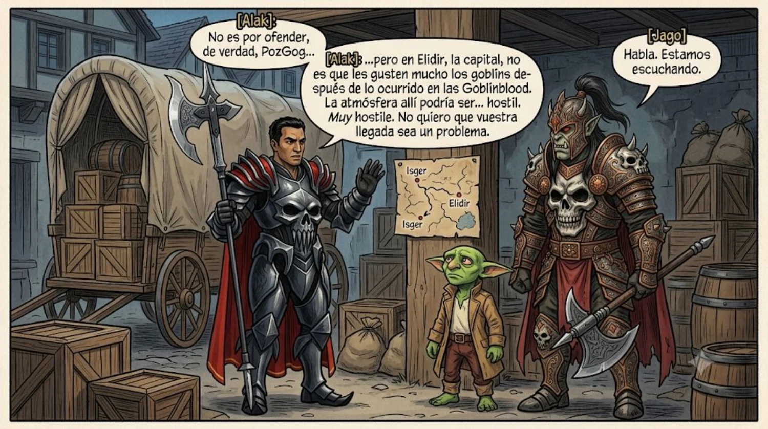 Alak: La advertencia sobre Elidir