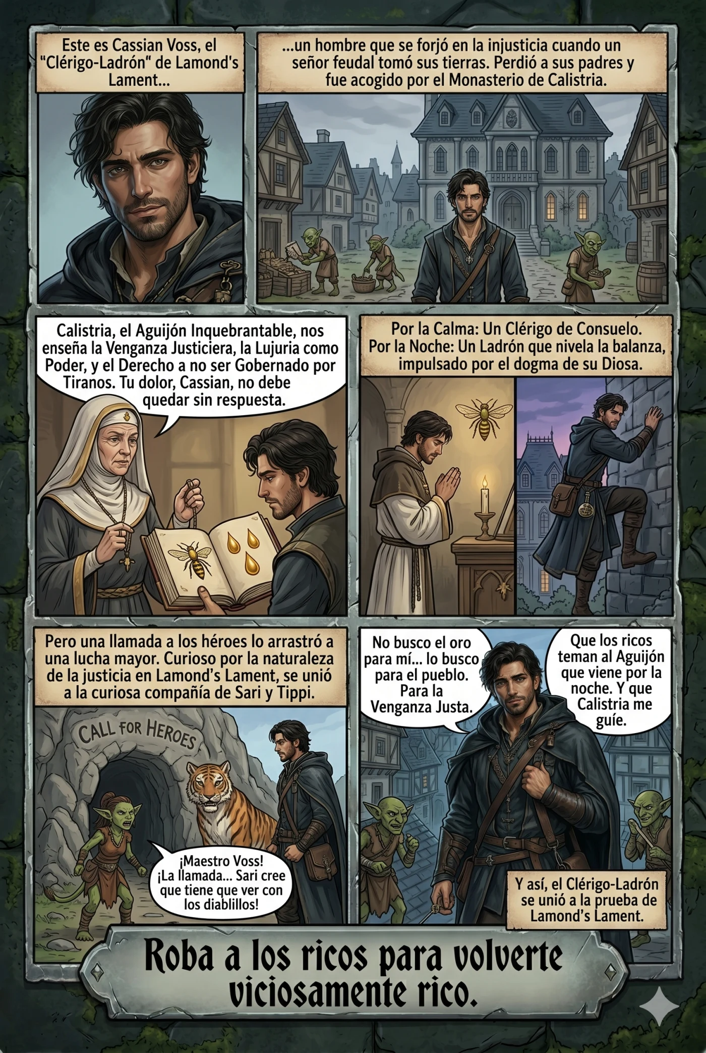 Origen — El Clérigo-Ladrón